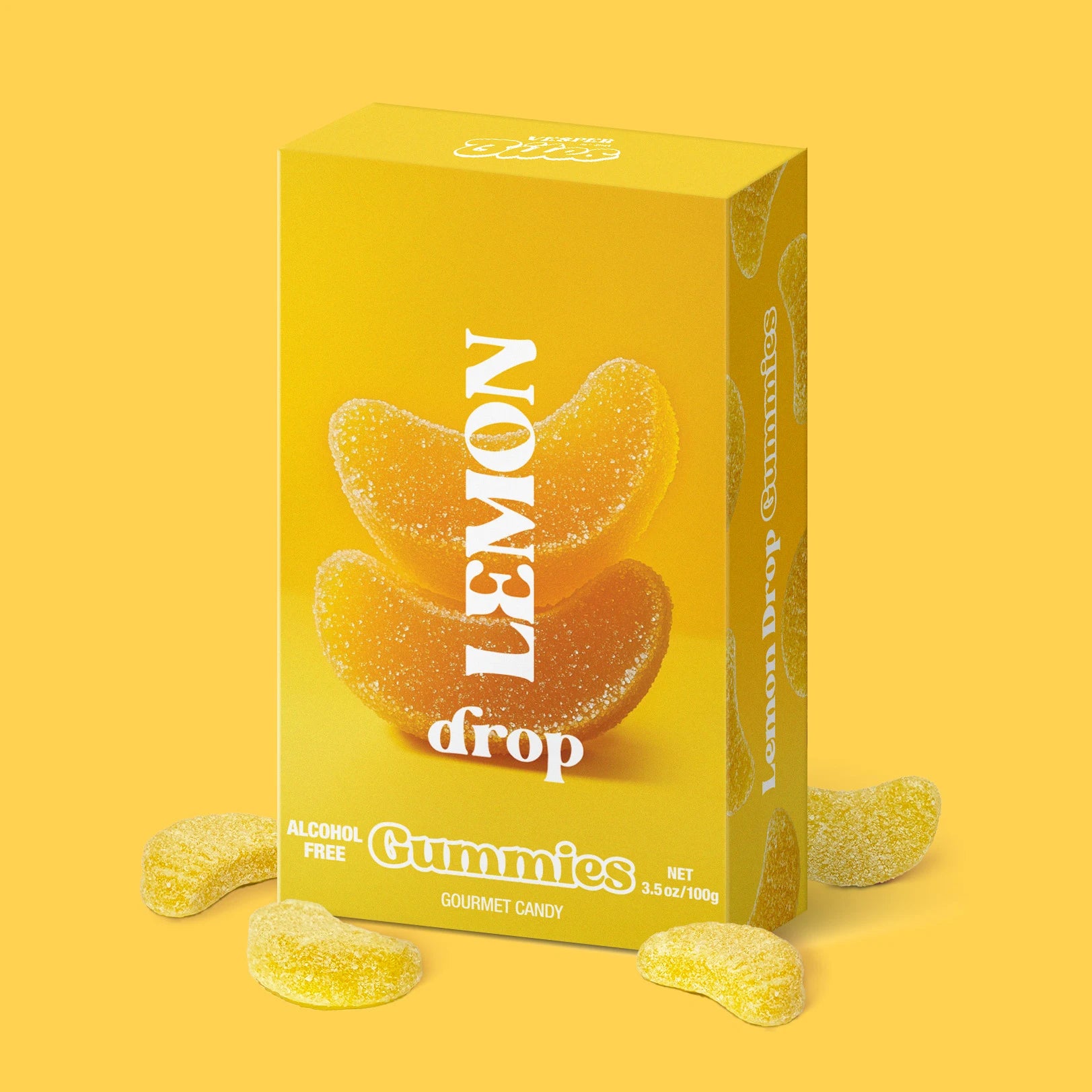 Lemon Drop | Cocktail Gummy Gourmet Alcohol Free Candy – Vesper Bites