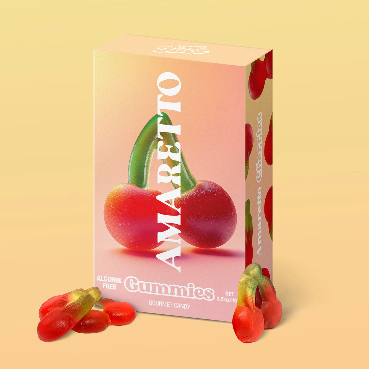Amaretto Cherry Gummies | Gourmet Cocktail Candy – Vesper Bites