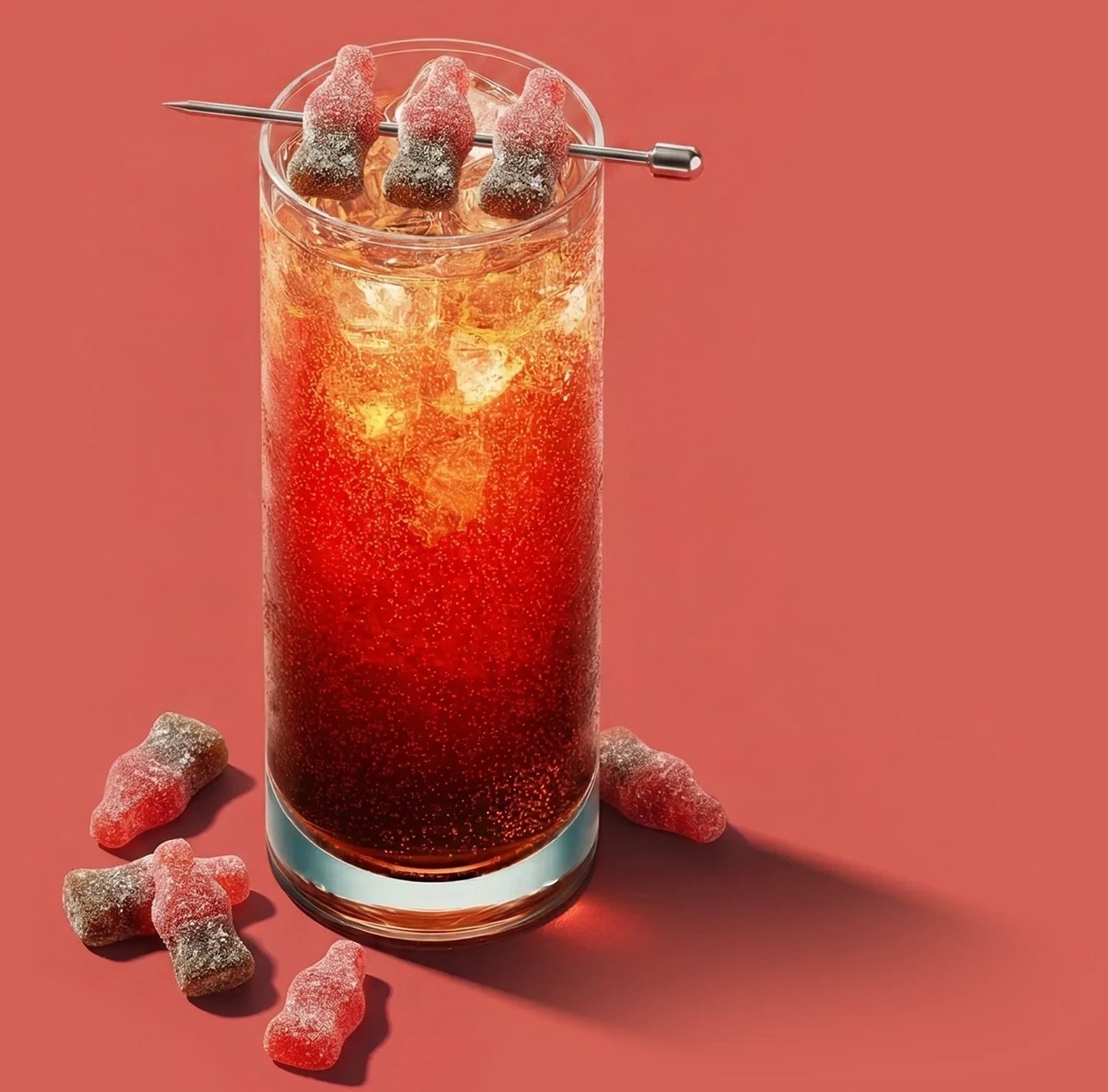 Cherry Fizz | Cocktail Gummy Gourmet Alcohol Free Candy – Vesper Bites