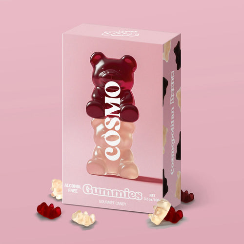 Cosmo Bears | Cocktail Gummy Gourmet Alcohol Free Candy – Vesper Bites