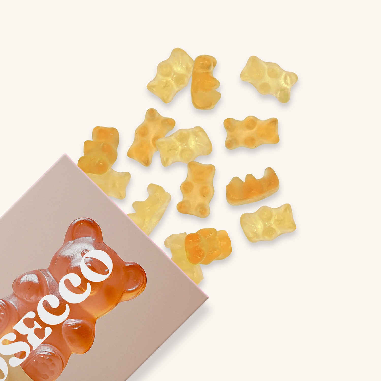 prosecco bear gourmet gummies alcohol free